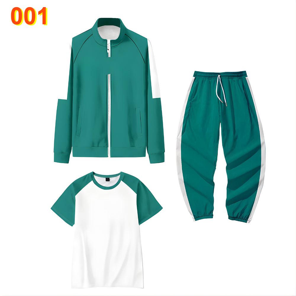 Halloween Game Tracksuit Costume Set