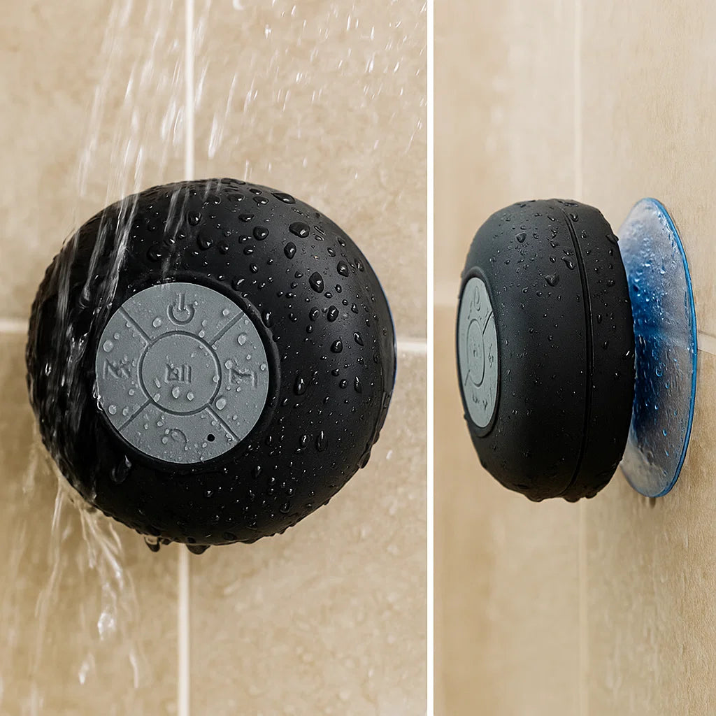 Bluetooth sprchový reproduktor s vodotěsným designem