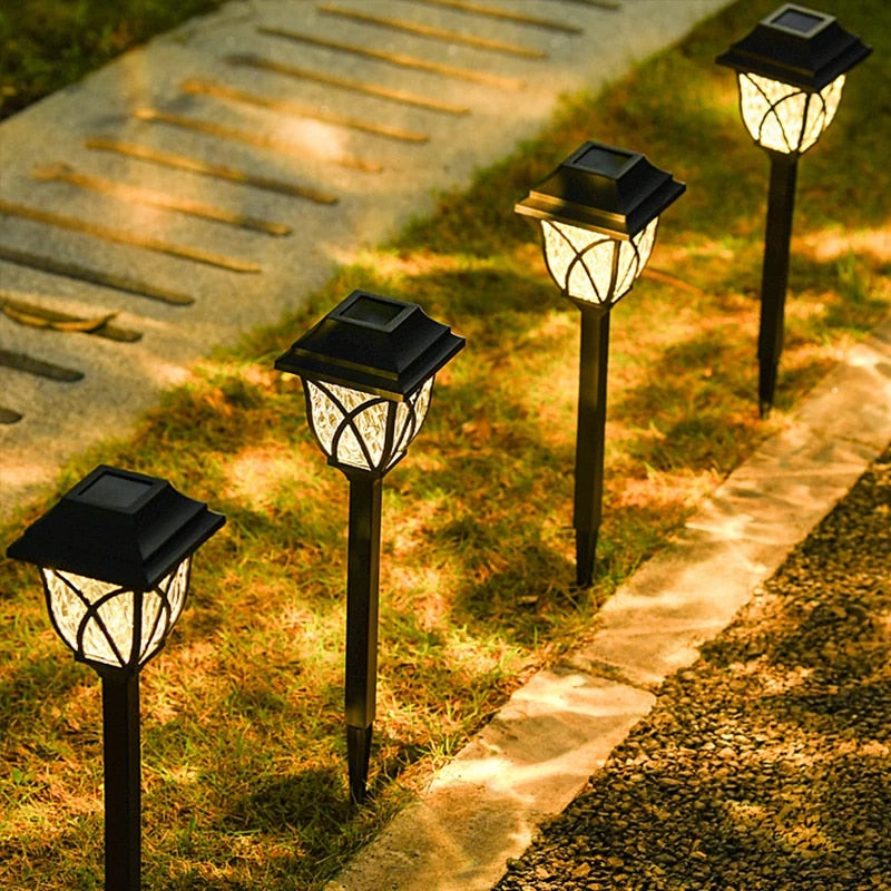 Lampes de jardin LED SolarPath | Automatiques et étanches pour l'extérieur