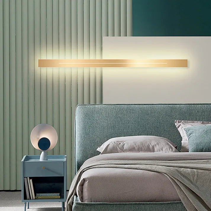 Applique murale LED | Applique intérieure verticale moderne noire