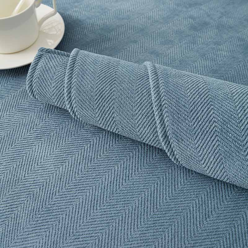 Sofa cover waterproof herringbone chenille fabric