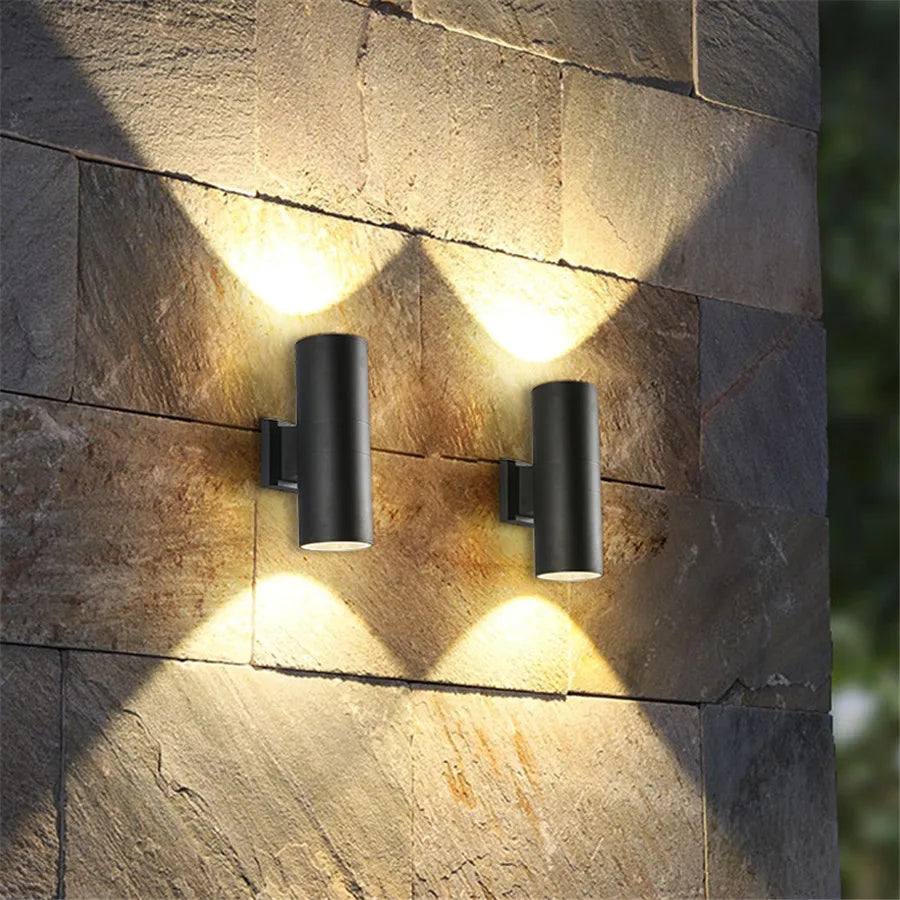 Applique murale extérieure | Éclairage LED en aluminium pour jardin