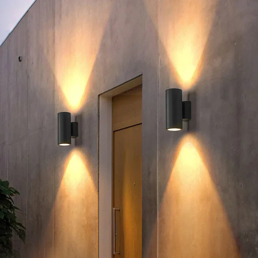 Applique murale extérieure | Éclairage LED en aluminium pour jardin