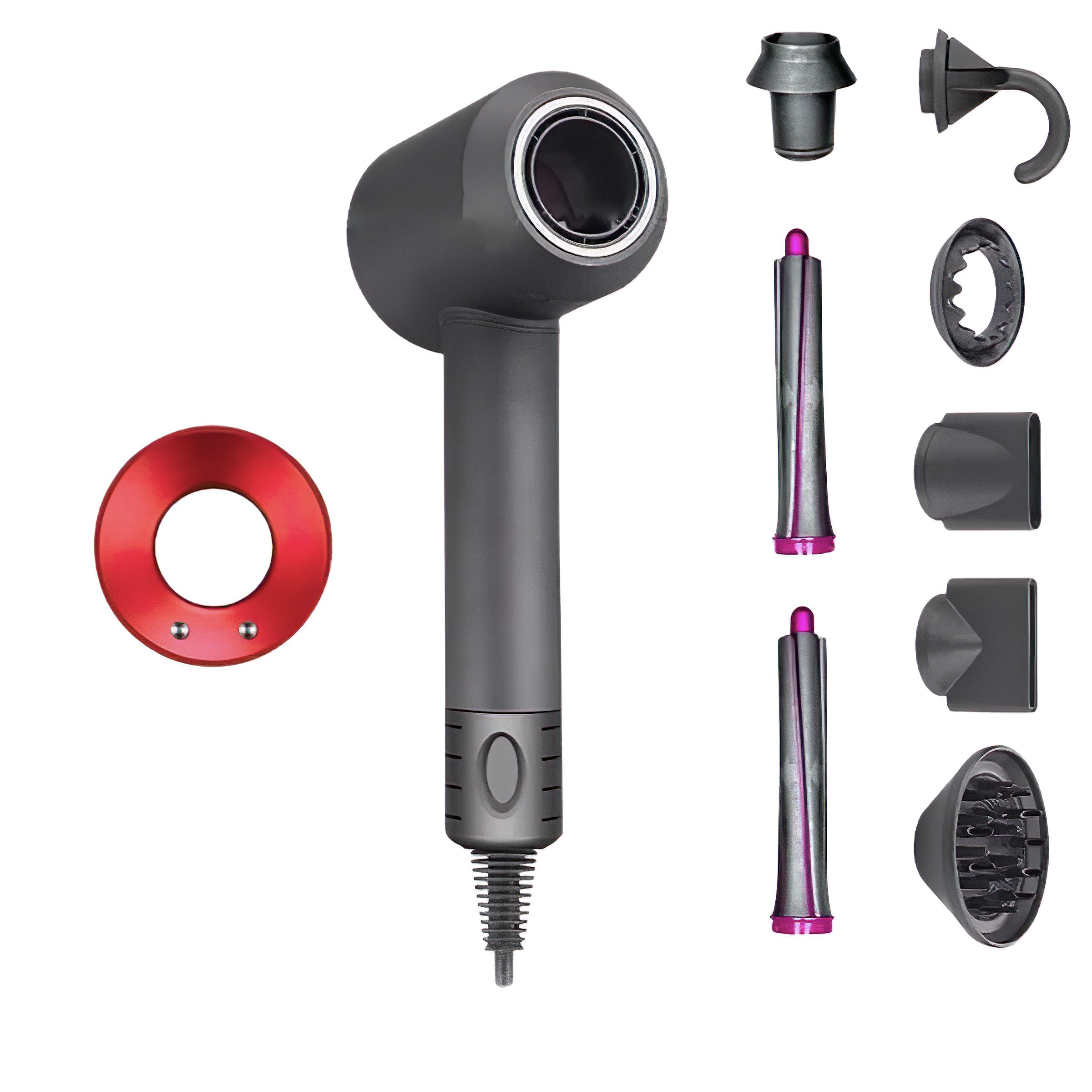 Hair Dryer with Ion Technology and Nozzle