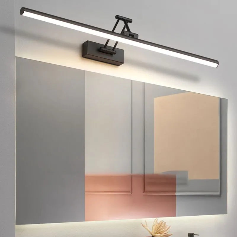 Applique murale LED | Luminaire métallique moderne pour salle de bain