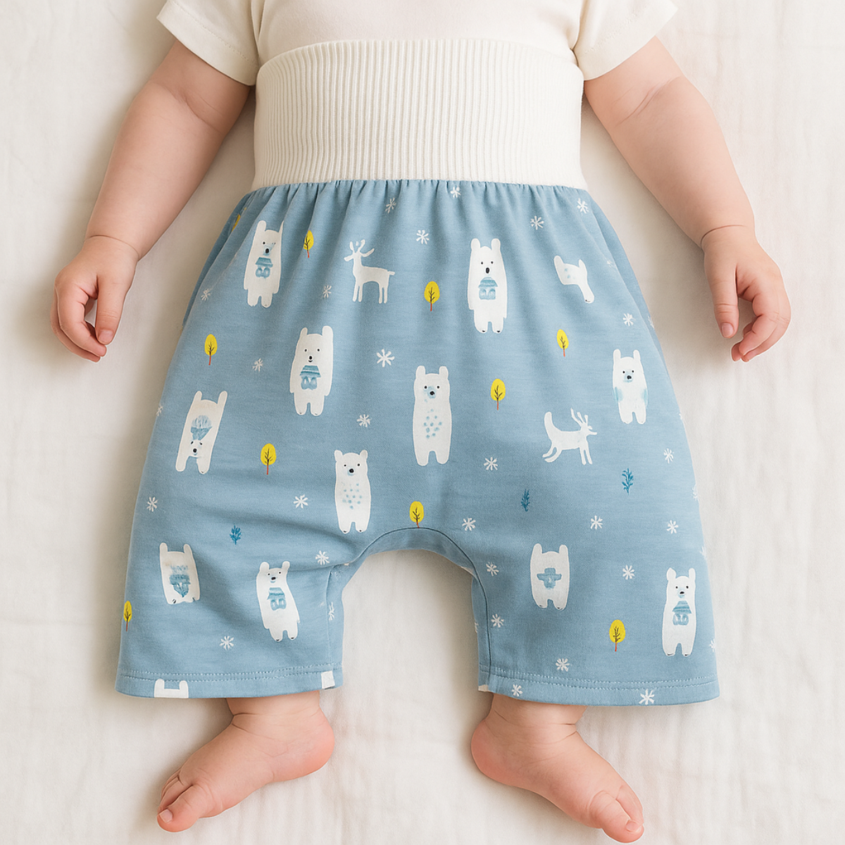 ベビー トレーニングパンツ 防水 再利用可能 おむつショーツ