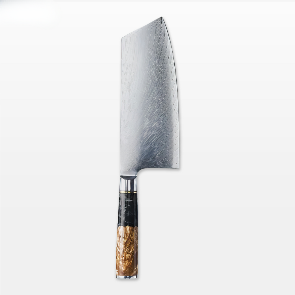 Køkkensæt knive træharpiks håndtag stål