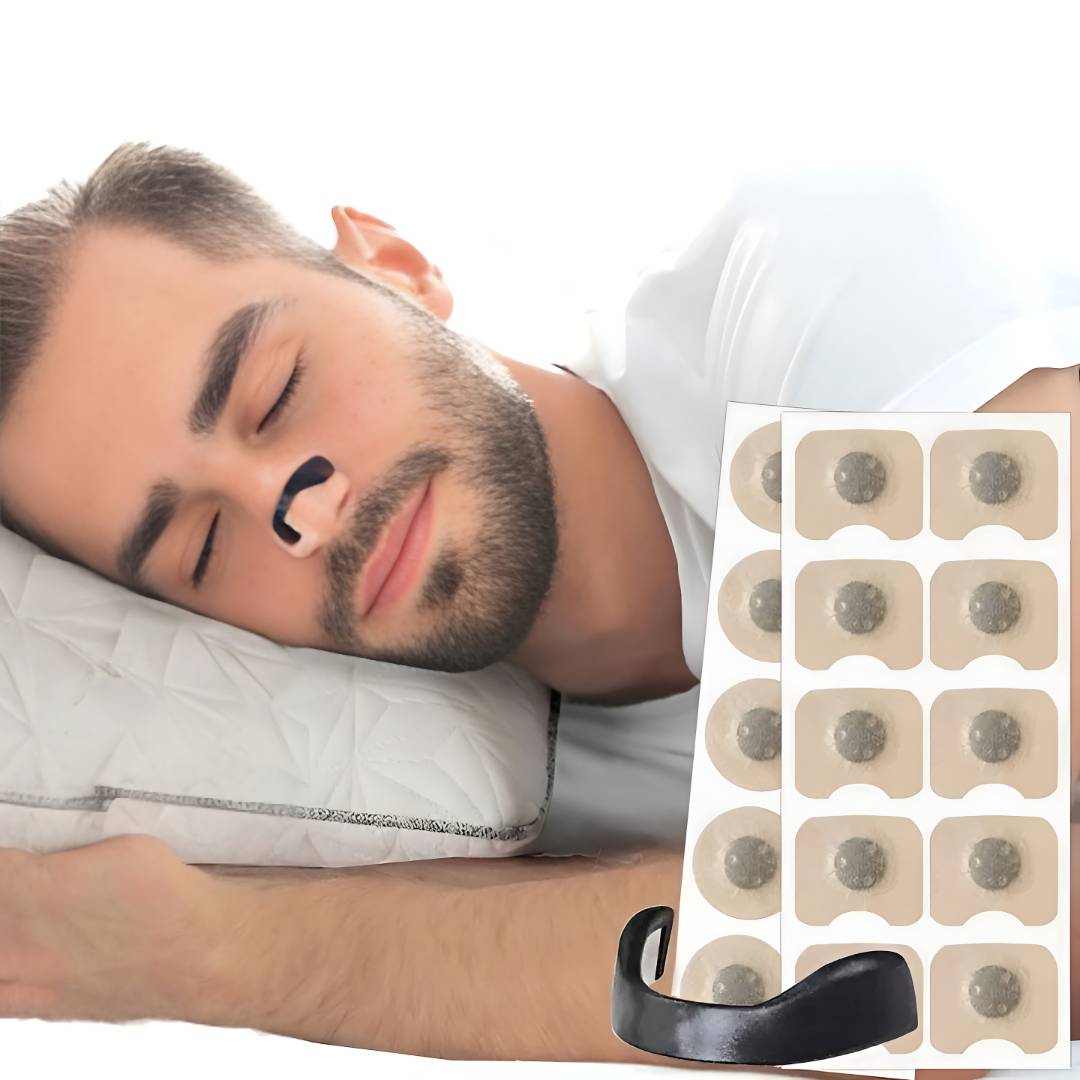 Anti snorken magnetisk næseåndingshjælp