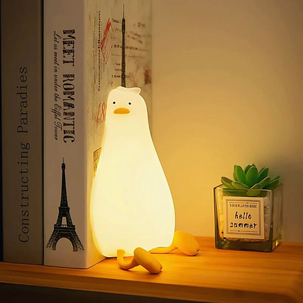 Natlampe Silikone Dyr Sengebordslampe