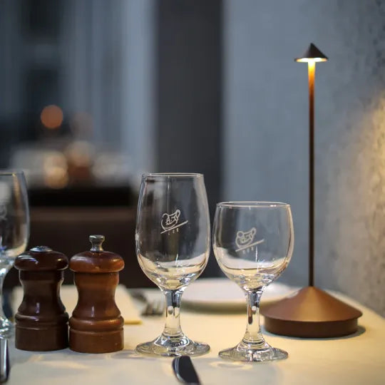 LED stolní lampa stmívatelná vodotěsná moderní světlo