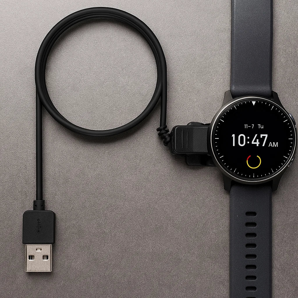 Nabíjecí kabel USB s klipem pro chytré hodinky