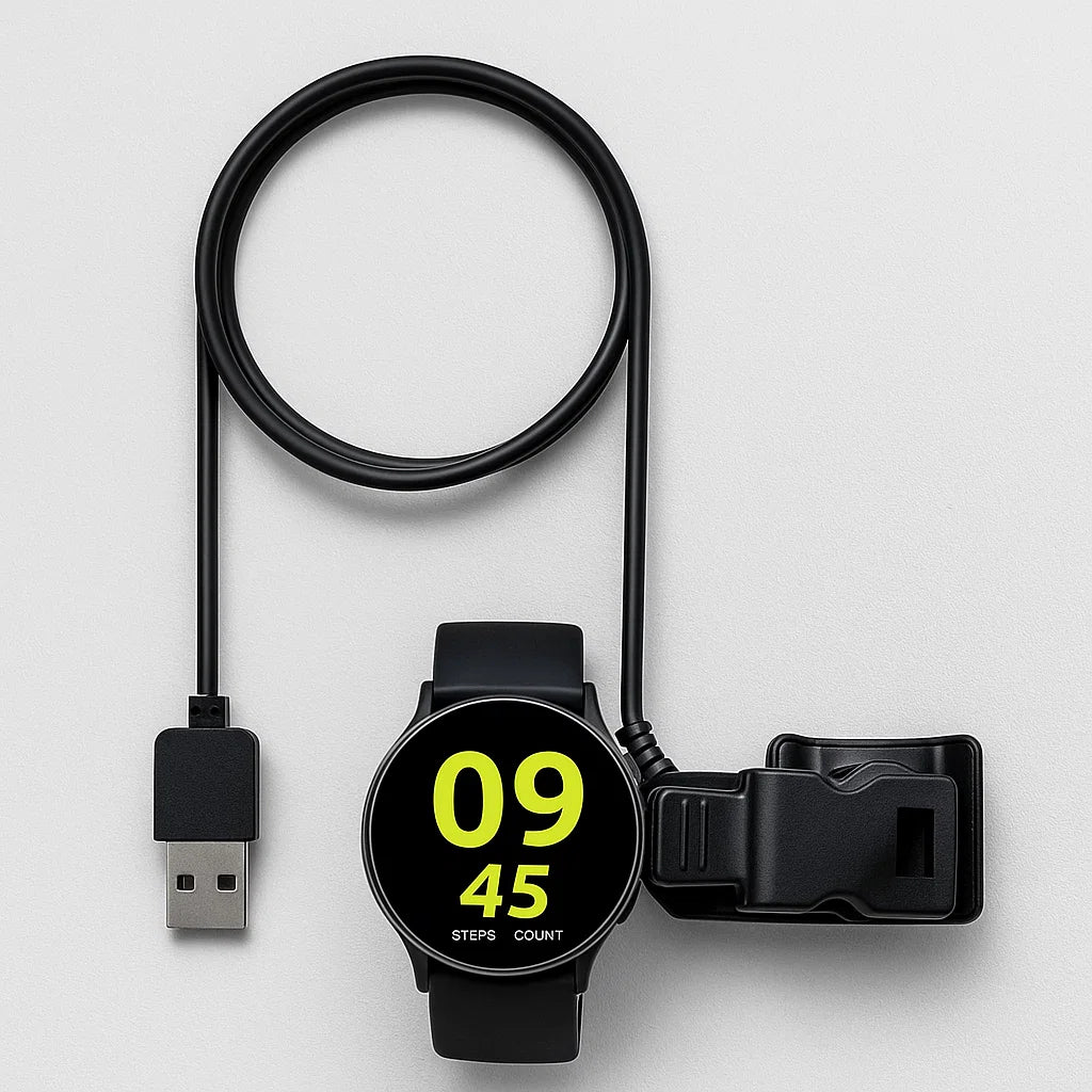 Nabíjecí kabel USB s klipem pro chytré hodinky