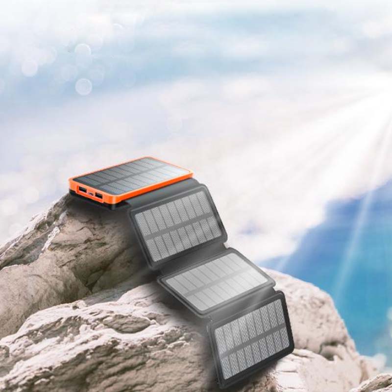 25000mAh Hochleistungs-Solar-Powerbank - Schnellladung - Image 11