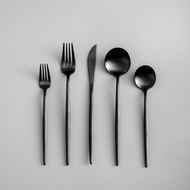 Bestiksæt Rustfrit Stål Minimalistisk Design