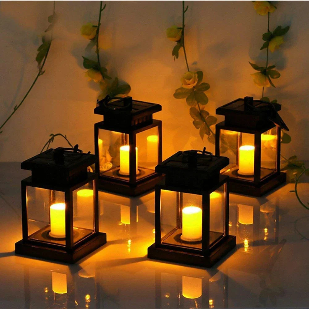 Lanterne SolarGlow | Lumière Solaire LED Étanche pour Jardin