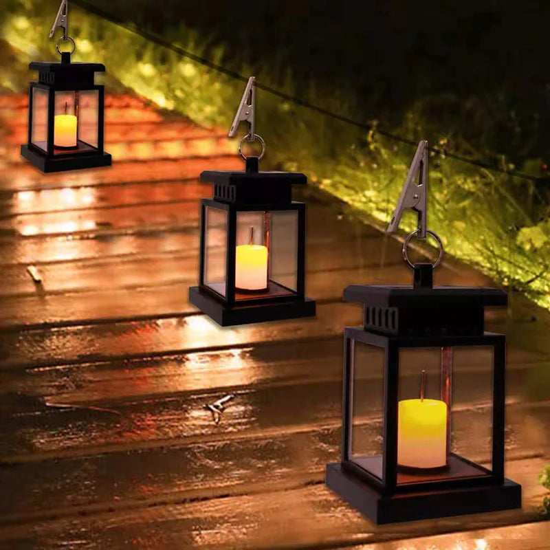 Lanterne SolarGlow | Lumière Solaire LED Étanche pour Jardin
