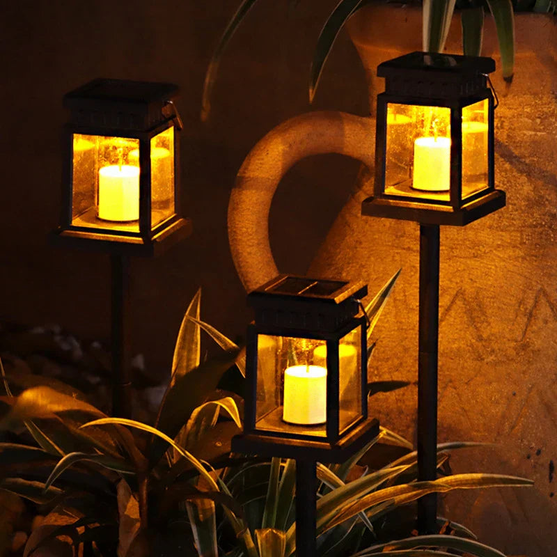 Lanterne SolarGlow | Lumière Solaire LED Étanche pour Jardin