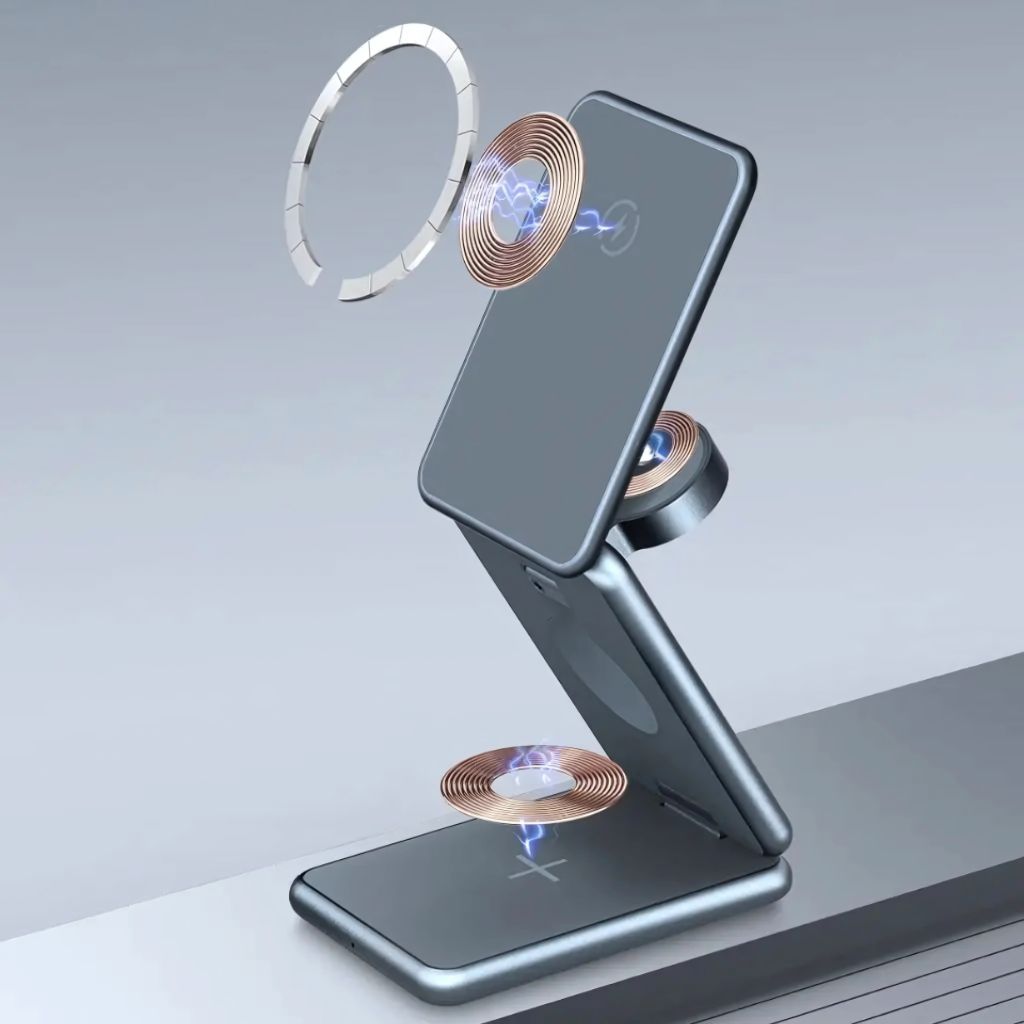 Wireless Charging Stand for iPhone and Apple Watch