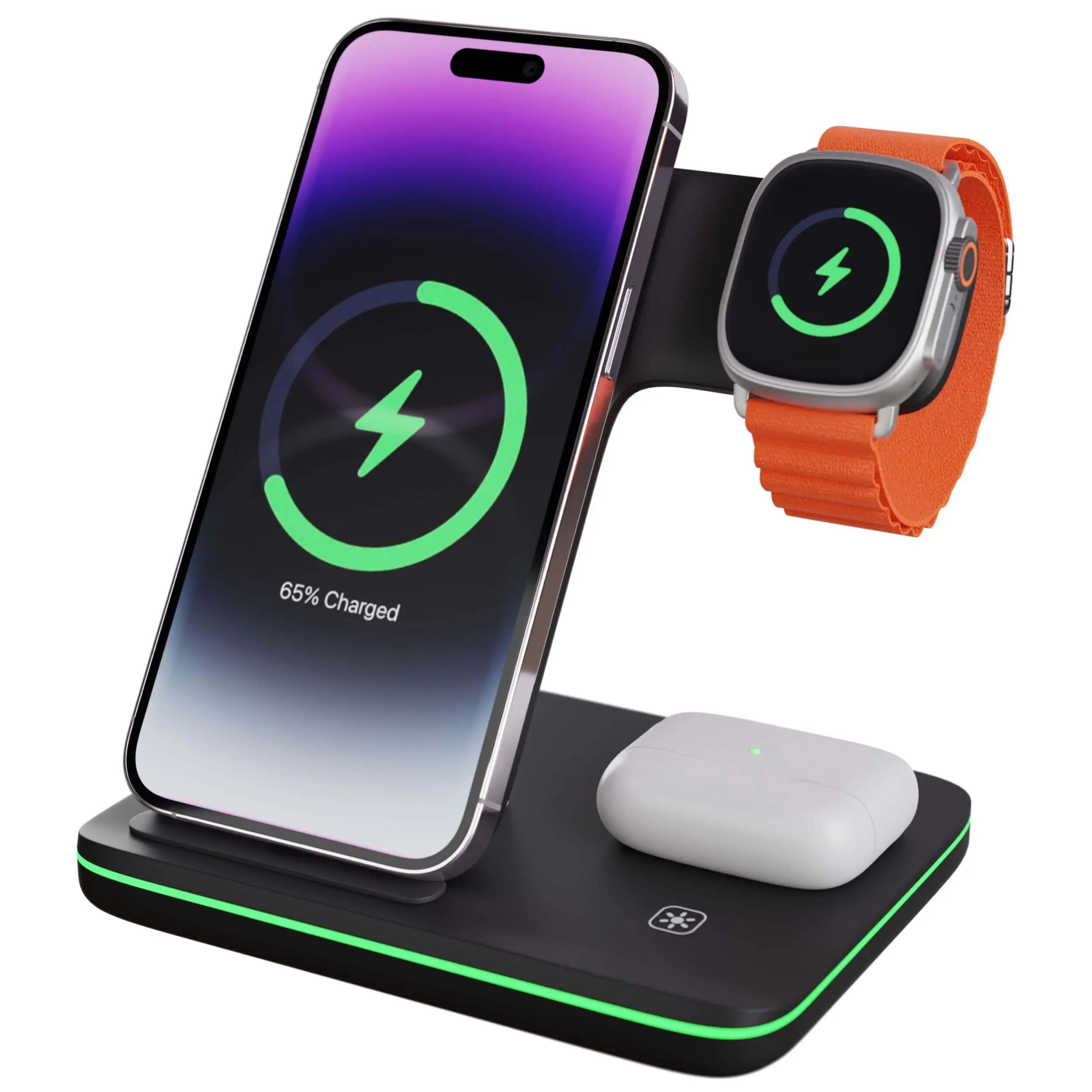 iPhoneとApple Watch用ワイヤレス充電ドック