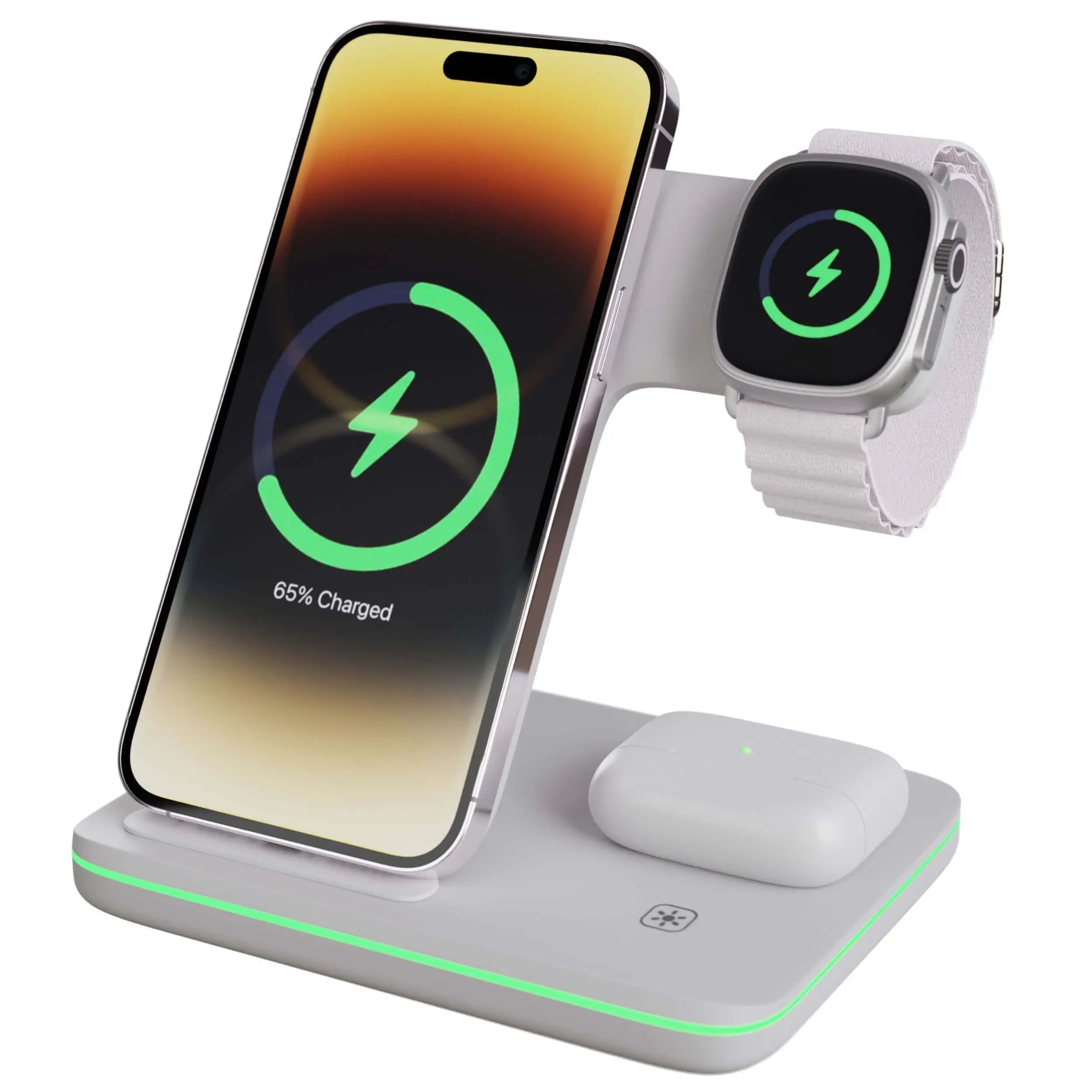 iPhoneとApple Watch用ワイヤレス充電ドック