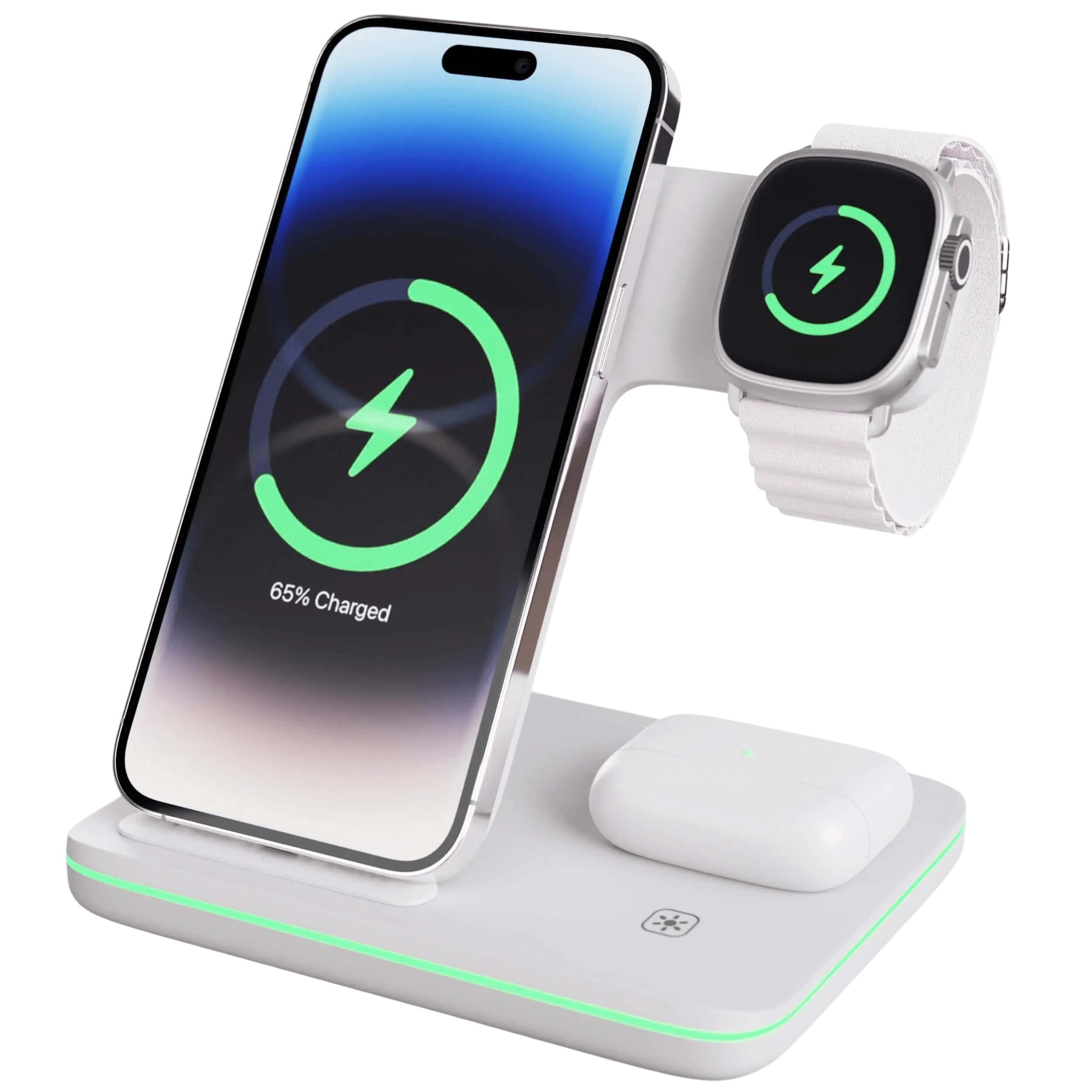 iPhoneとApple Watch用ワイヤレス充電ドック