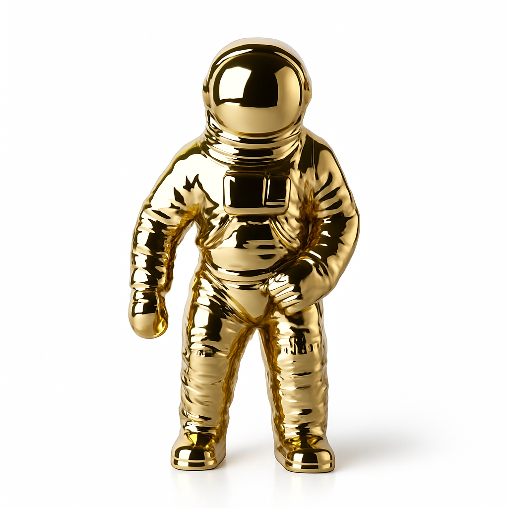 Keramisk Vase Moderne Astronaut Rumskulptur