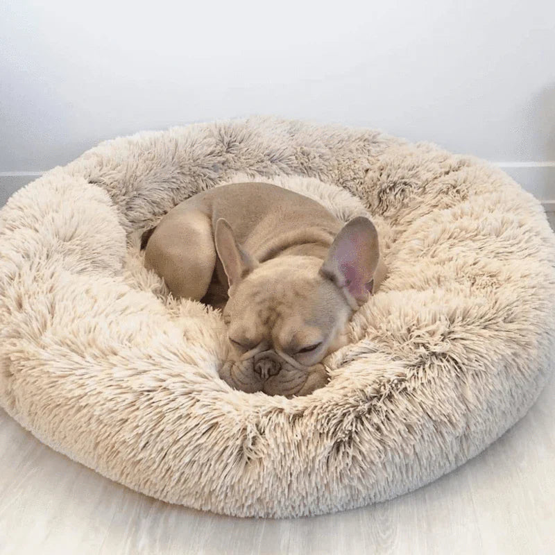 Hundeseng Ortopædisk Blød Rund Beroligende Rede
