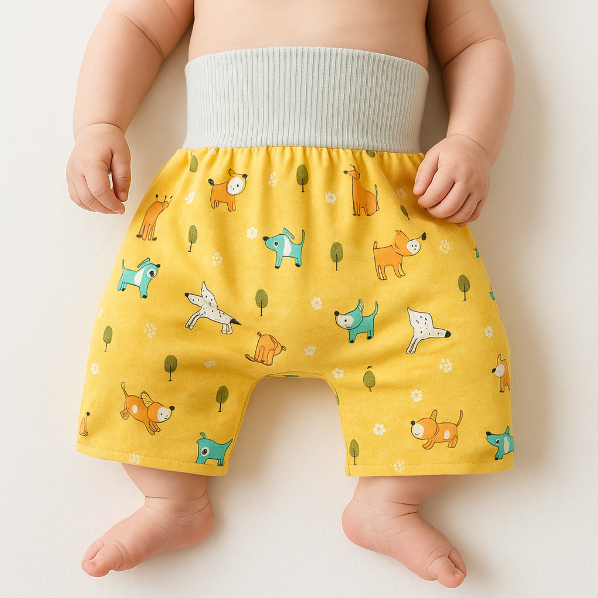 ベビー トレーニングパンツ 防水 再利用可能 おむつショーツ