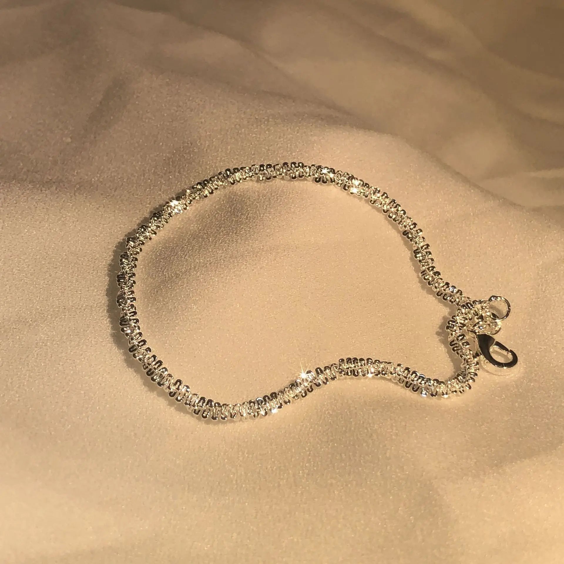 Bracelet en argent sterling pour femmes Cadeau minimaliste