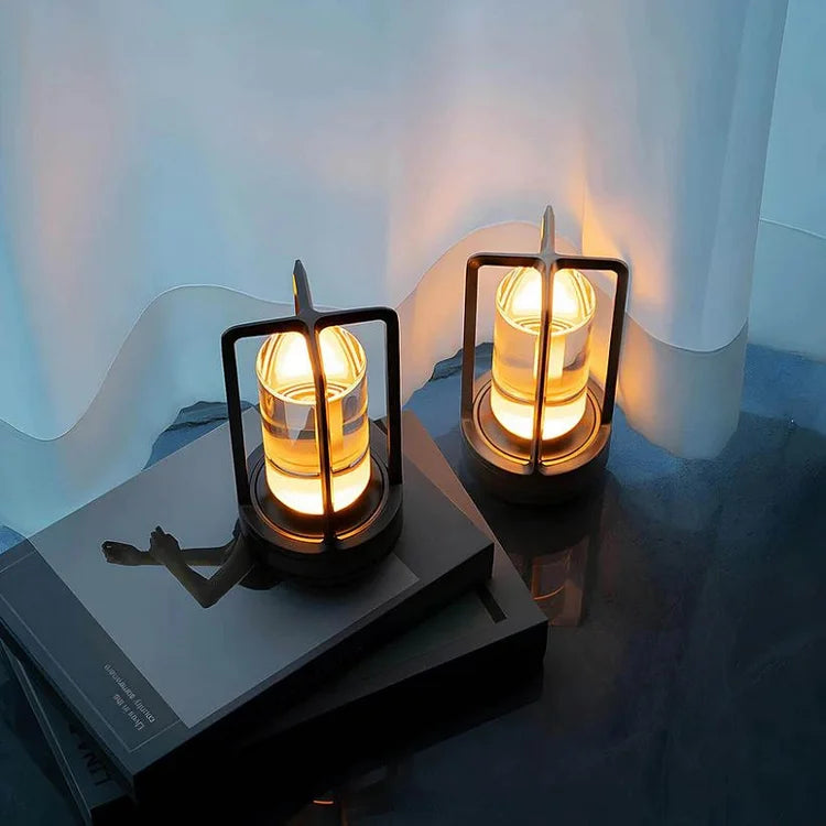 Bordlampe Krystalgas Genopladeligt Lys