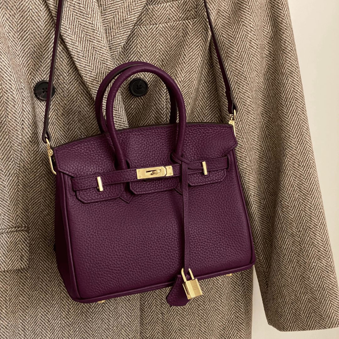 Women's Handbag Leather Tote with Shoulder Strap
