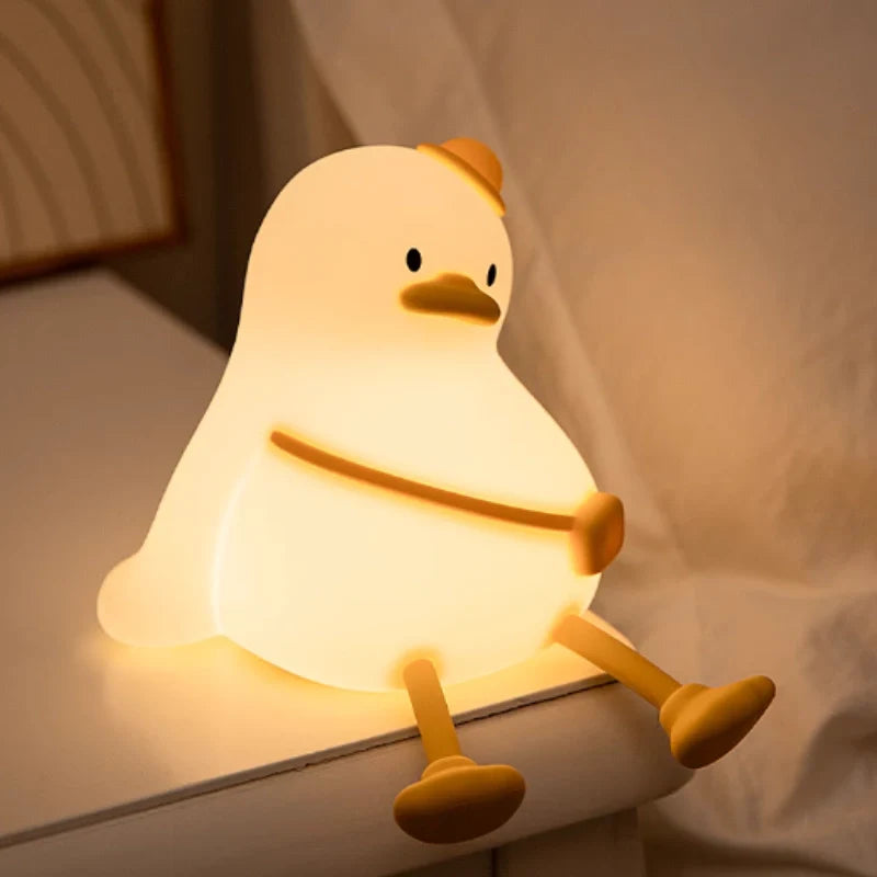 Natlampe Silikone Dyr Sengebordslampe