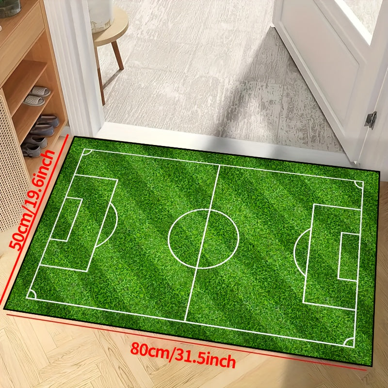 SoccerPlay | Tapis lavable antidérapant pour salon et chambre à coucher