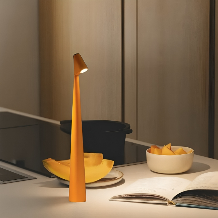 Bordlampe Bærbar LED Aluminium Genopladelig