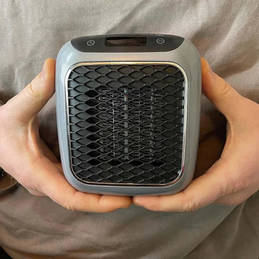 Calefactor eléctrico con termostato digital para uso en casa y oficina