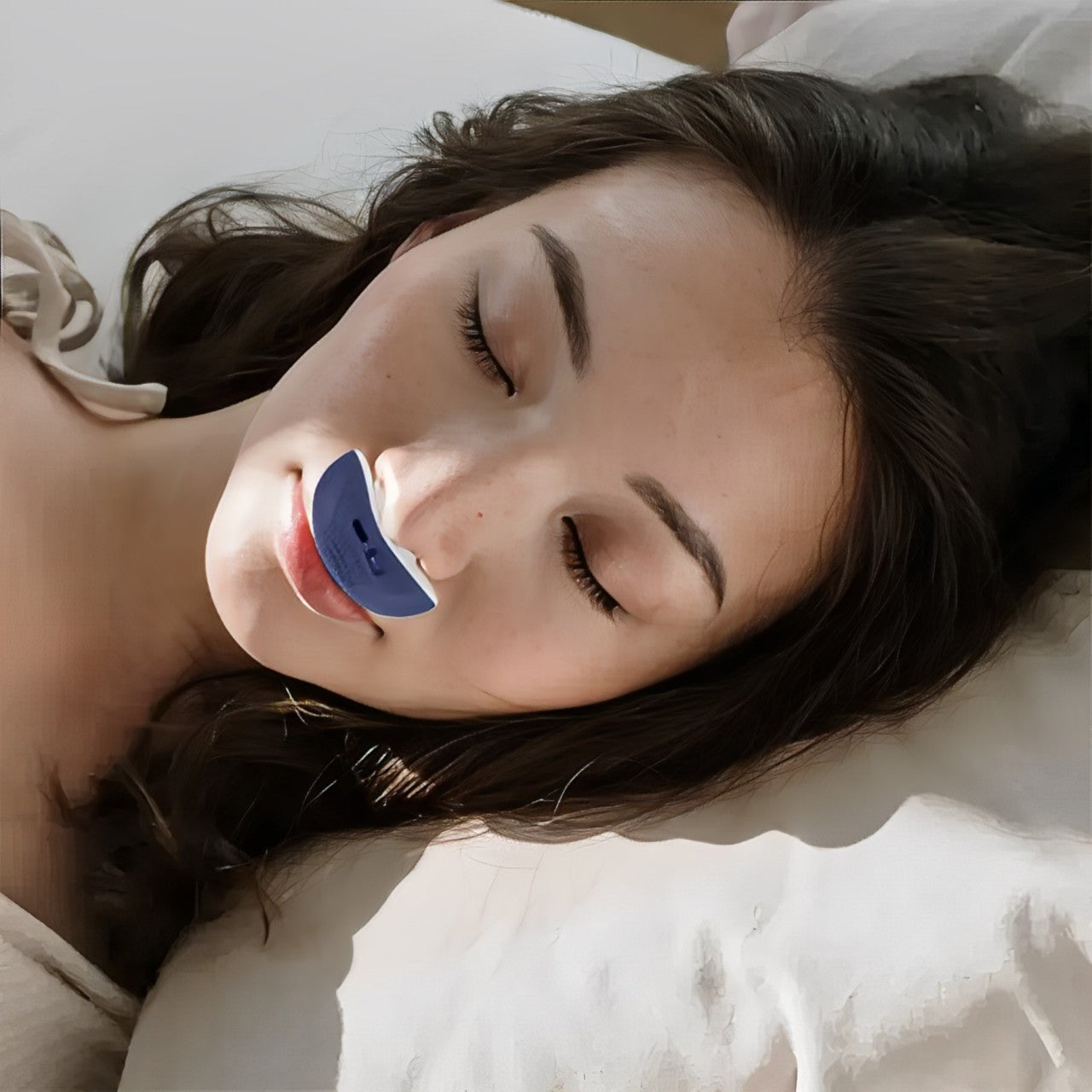 Dobíjecí nosní pomůcka proti chrápání CPAP