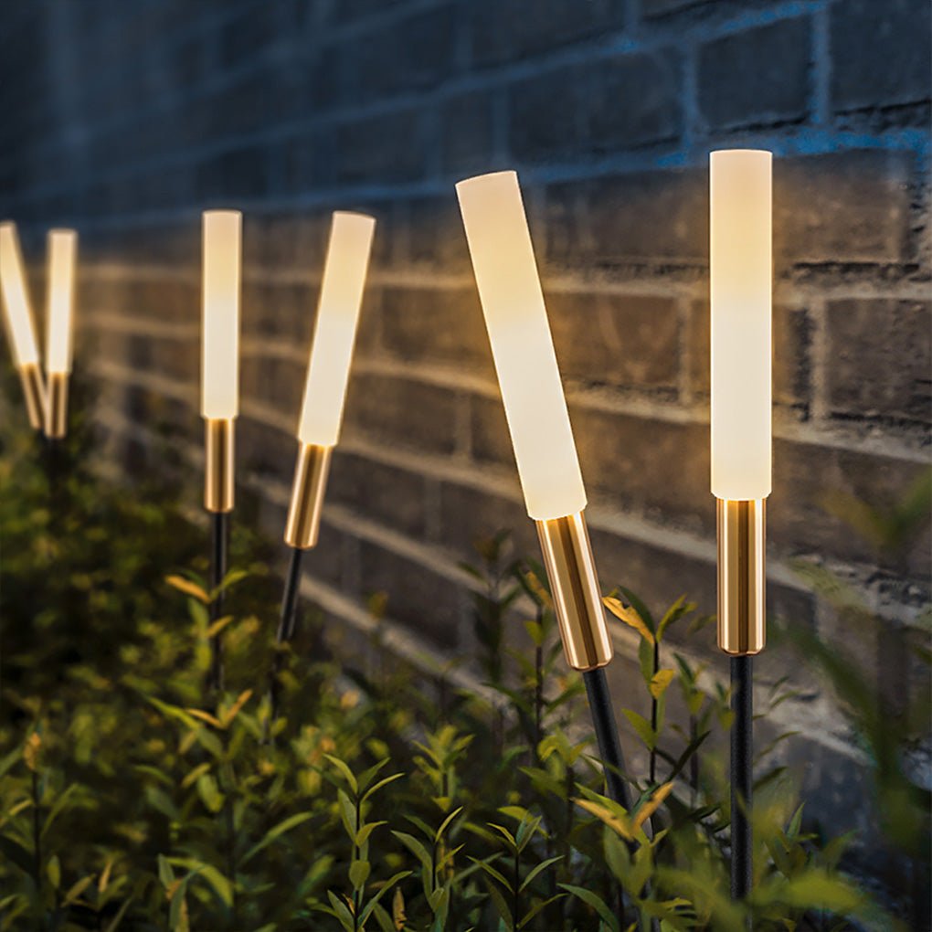 Lumières de roseaux solaires | Décoration de jardin LED étanche