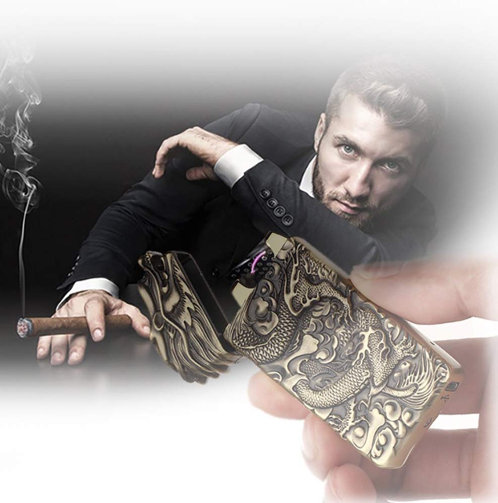 Plasma Dragon Graveret Genopladelig Lighter