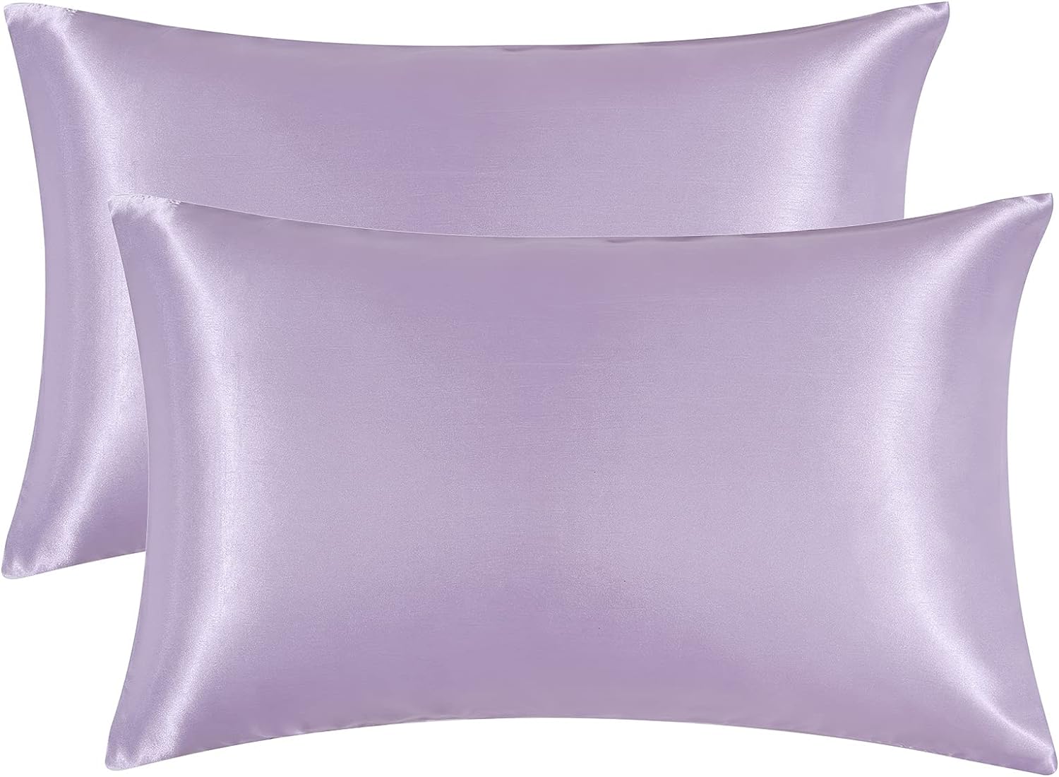 Satin-Kissenbezüge Seidig Weich Hautfreundliches Set