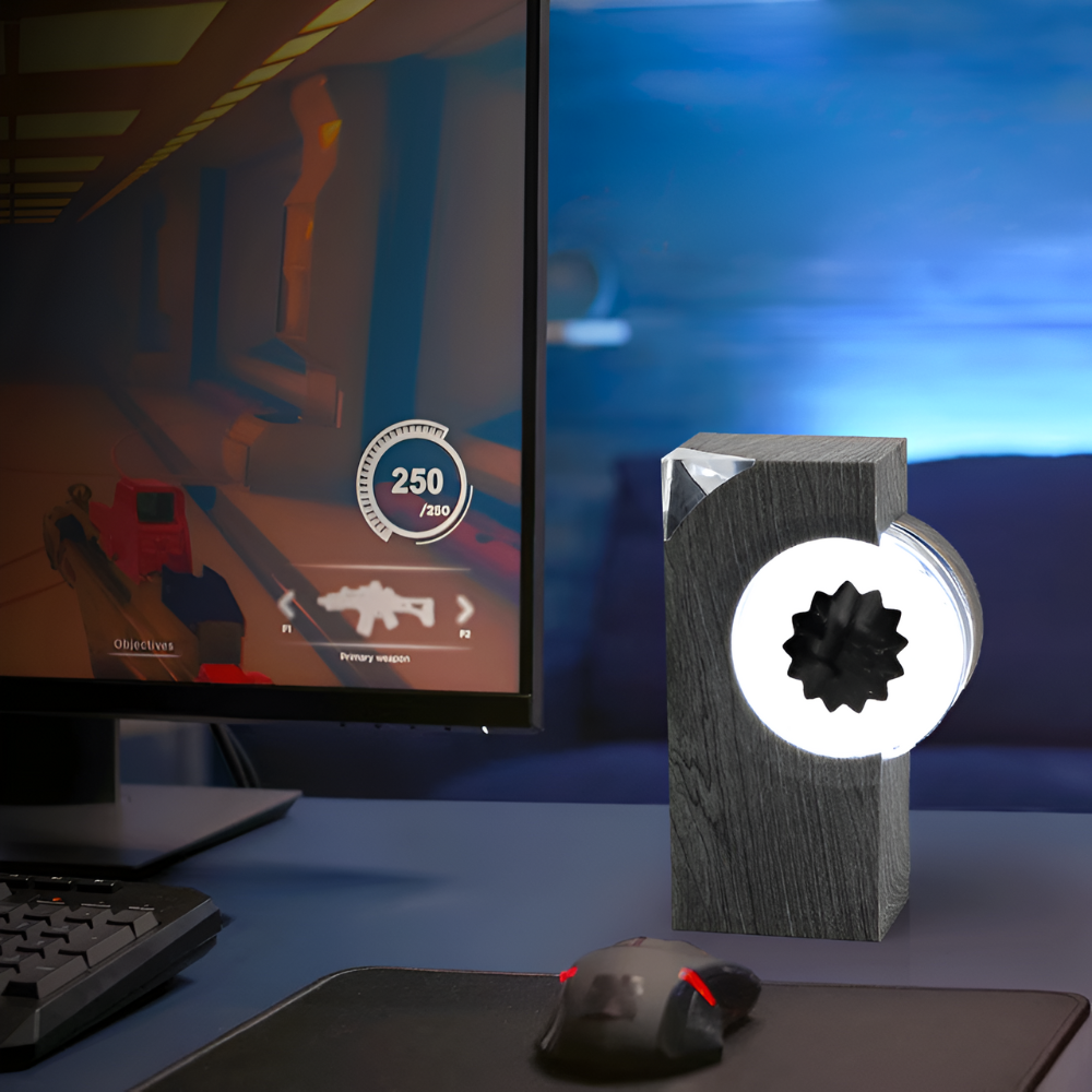 Lydaktiveret ferrofluid visuelt display