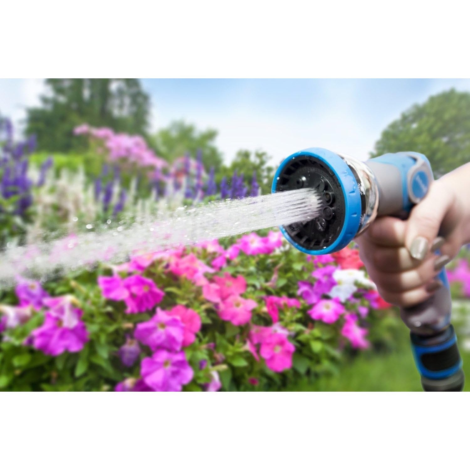 Buse de tuyau UltraFlow | Pulvérisateur haute pression à 10 modes pour jardin