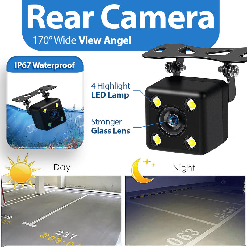 Dashcam Front- und Rückfahrkamera mit Nachtsicht
