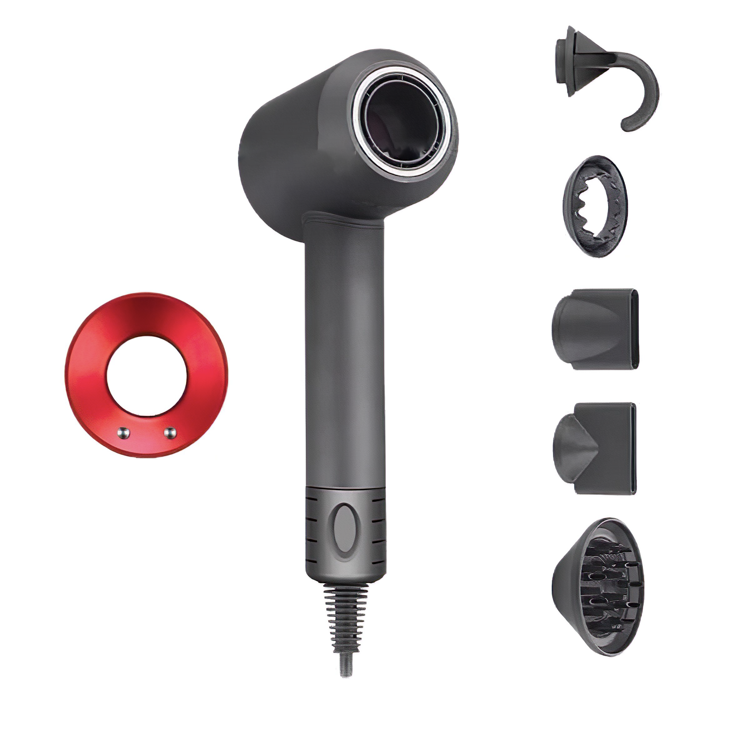 Hair Dryer with Ion Technology and Nozzle