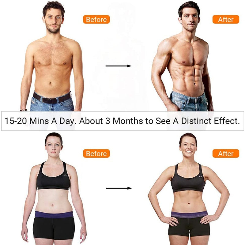 Abs Stimulator Belt with EMS Muscle Training