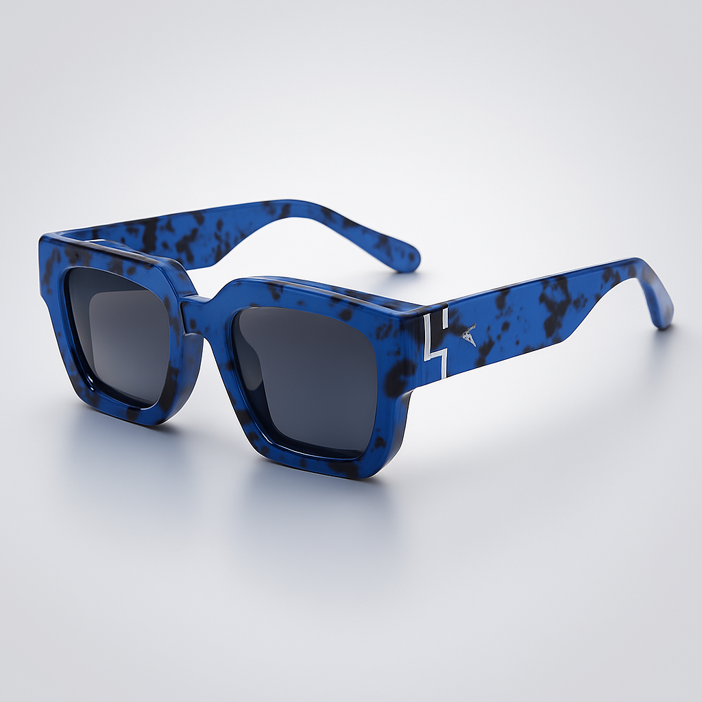 Black Square UV Protection Sunglasses
