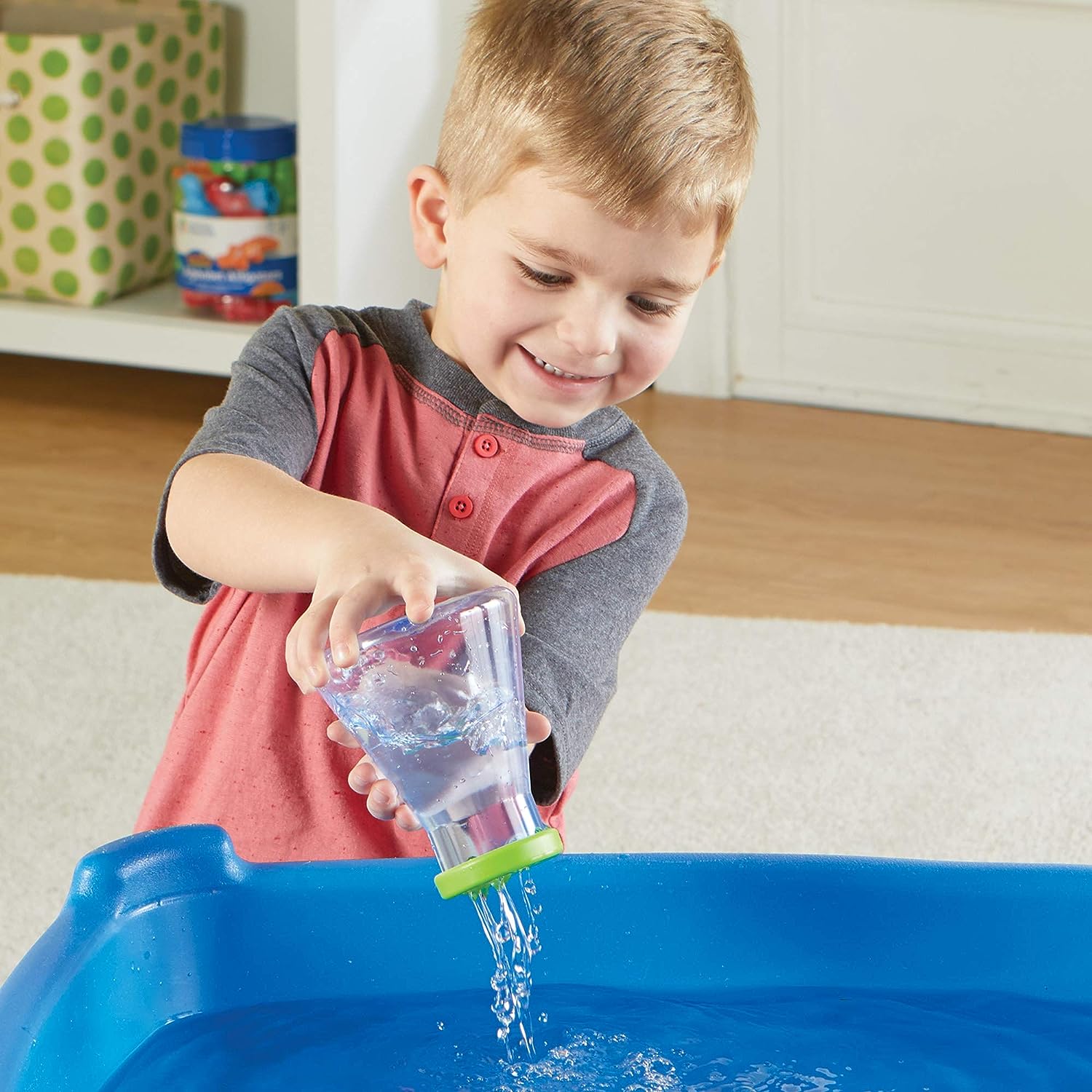 Wissenschaftliches Experimentier-Wasser-Set für Kinder