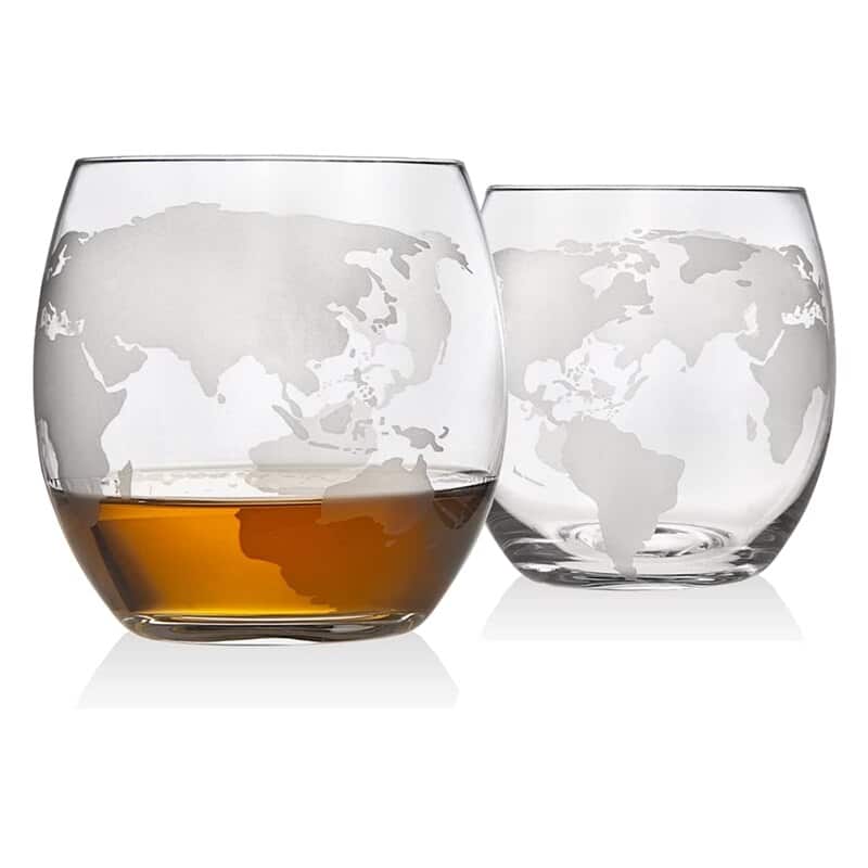 Whiskey karaffelsæt med globusglas