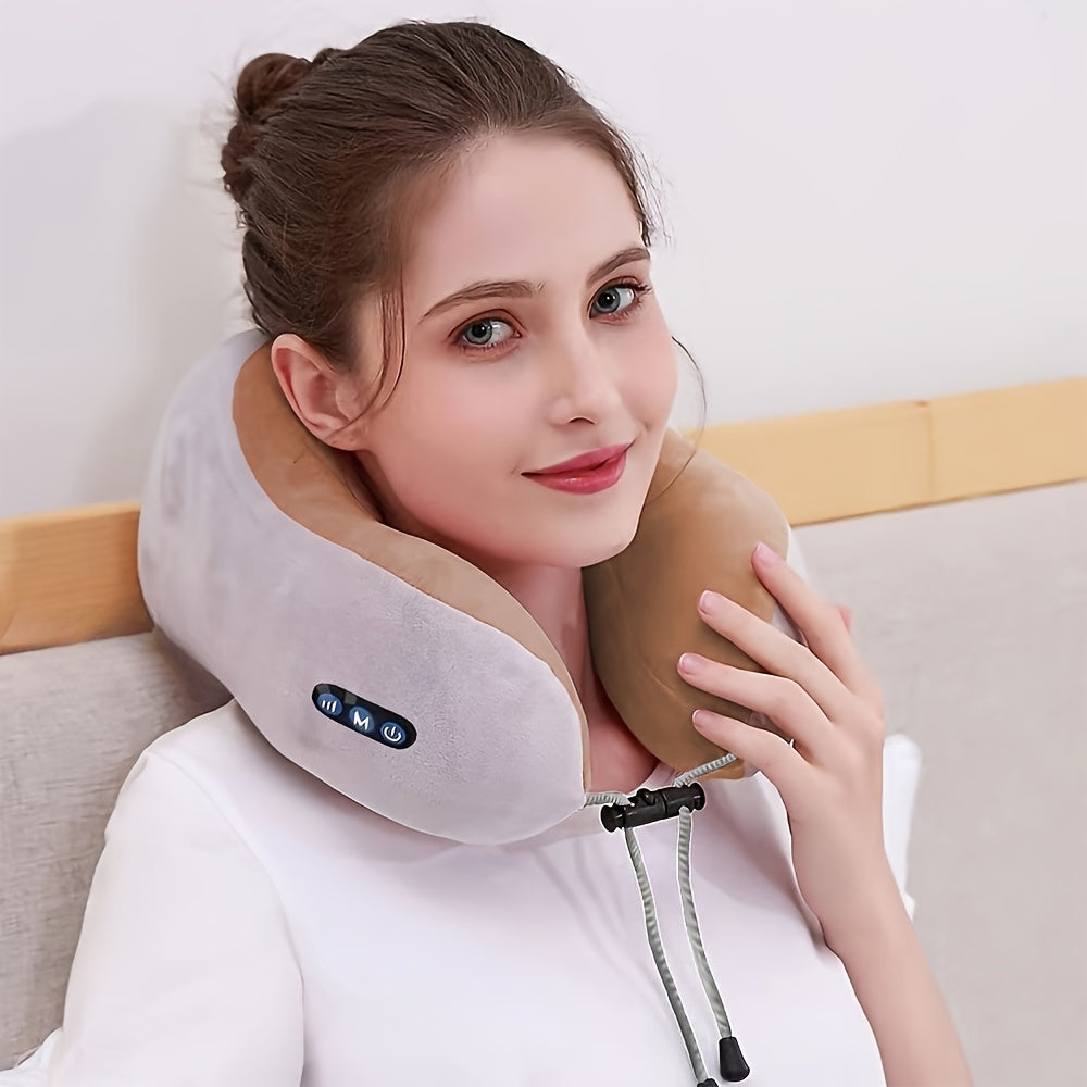 Nakkepude Memory Foam USB Massage Støtte