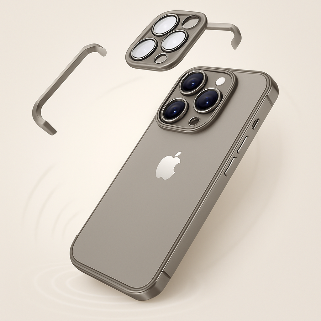 Telefoncover slankt stødabsorberende beskyttende cover