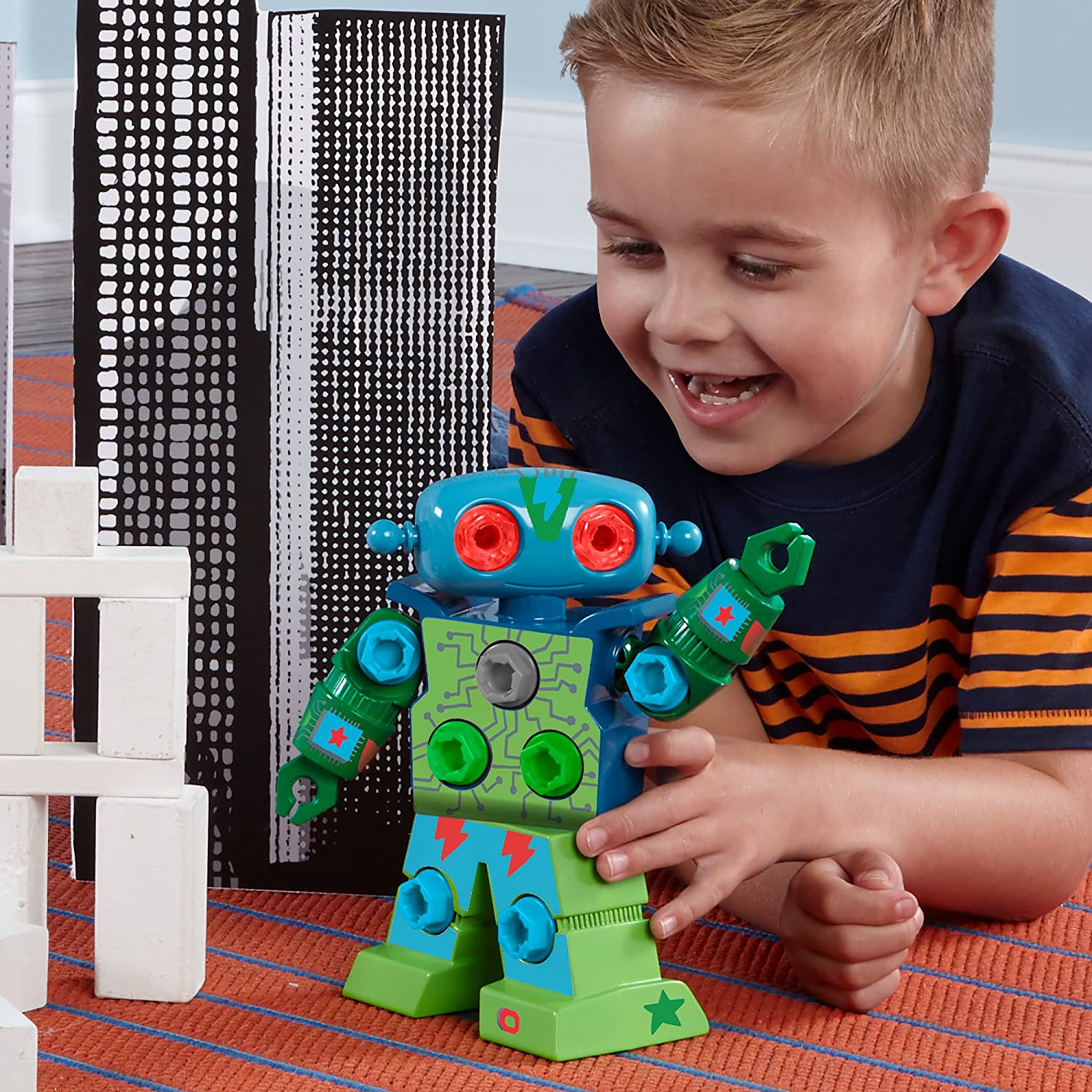 Stavebnice robota pro děti, inženýrská hra